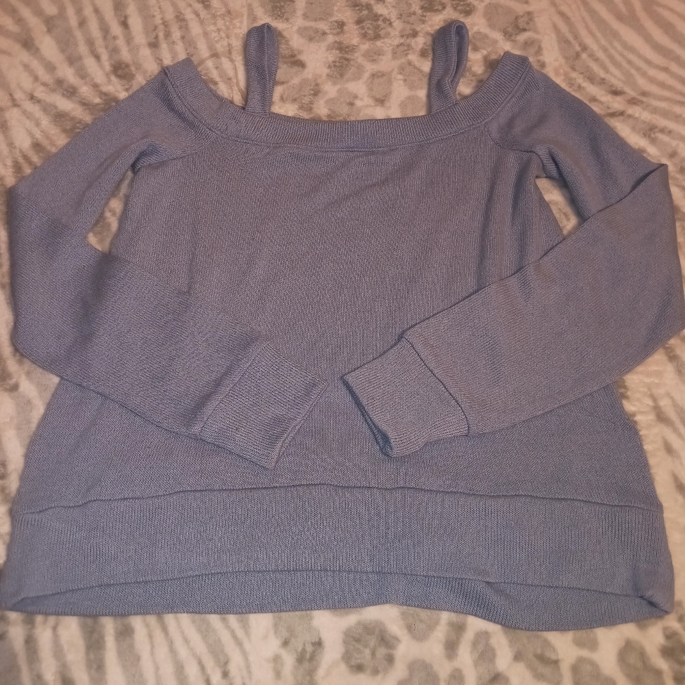 Cold Shoulder Sweater